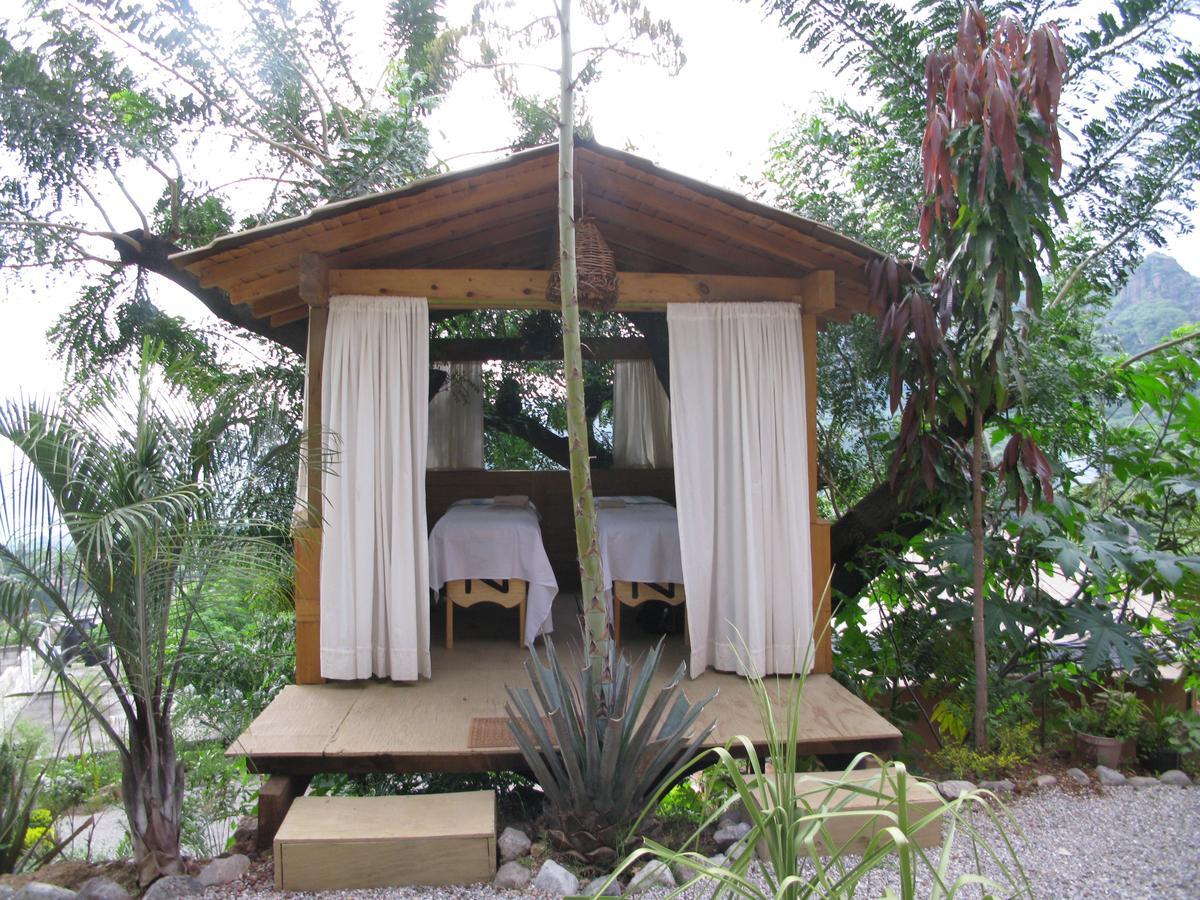 فندق تيبوزتلانفي  Cabanas El Nido De La Huilota المظهر الخارجي الصورة